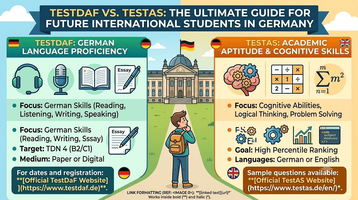 TestDaF vs. TestAS: The Ultimate Guide for Future International Students in Germany